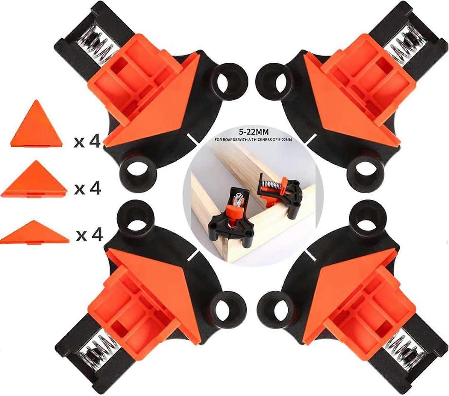 One set-right angle clamp-four sets of woodworking clamps