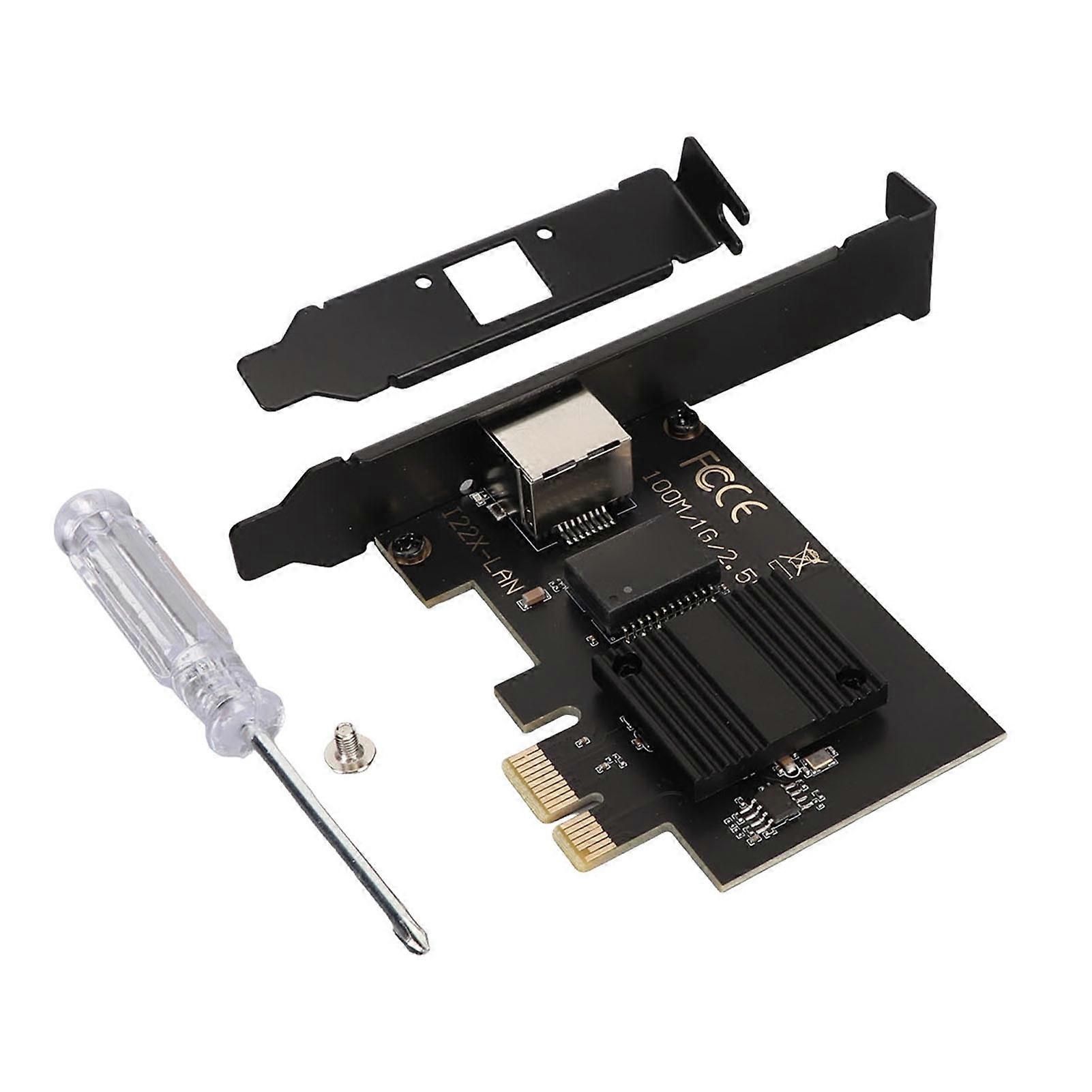 Gaming Streaming 2.5Gbps PCIe NIC