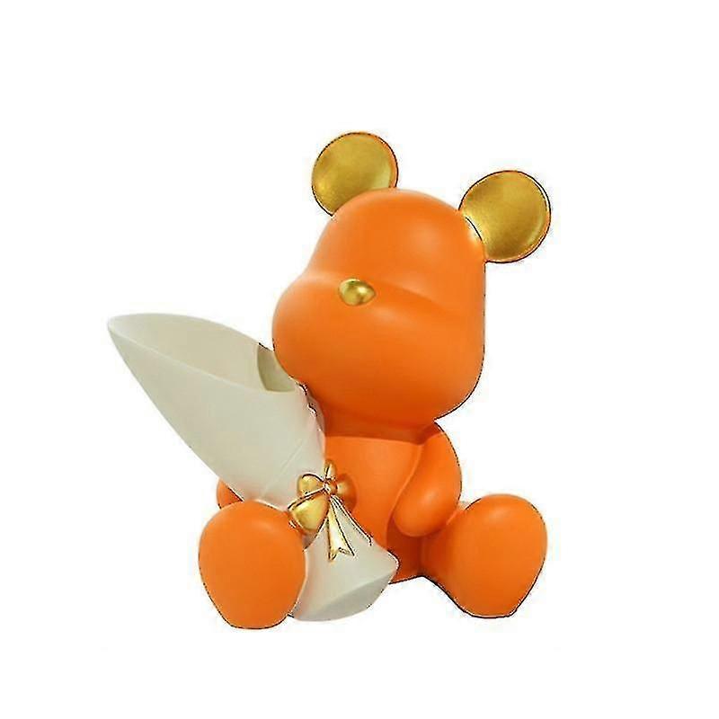 Resin Vase Figurine Home Rat Desktop R Accessories Fl