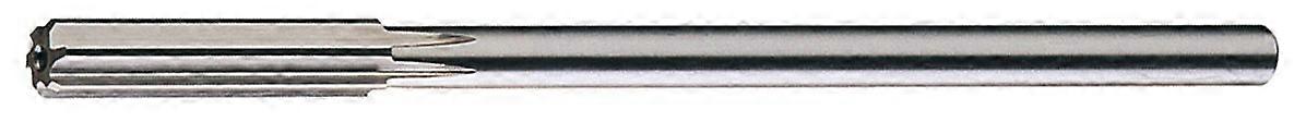 Twist Drill C25513 Chuck Reamer, Straight Flute, Round Shank, Uncoated (Bright) Finish, 1/4', E Size (1 Pack)