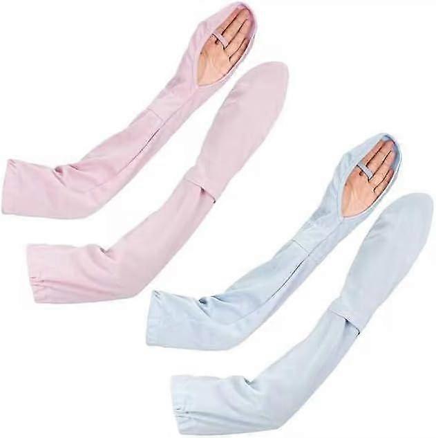 2025 Latest Model Double Pack Driving Fingerless Sun Protection Sleeves