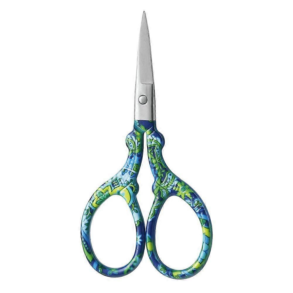 Nail Scissors, Multifunctional Scissors Stainless Steel Curved And Rounded Pattern Scissors, For Facial, Nose Hair, Eyebrow, Beard, Mustache Trimming