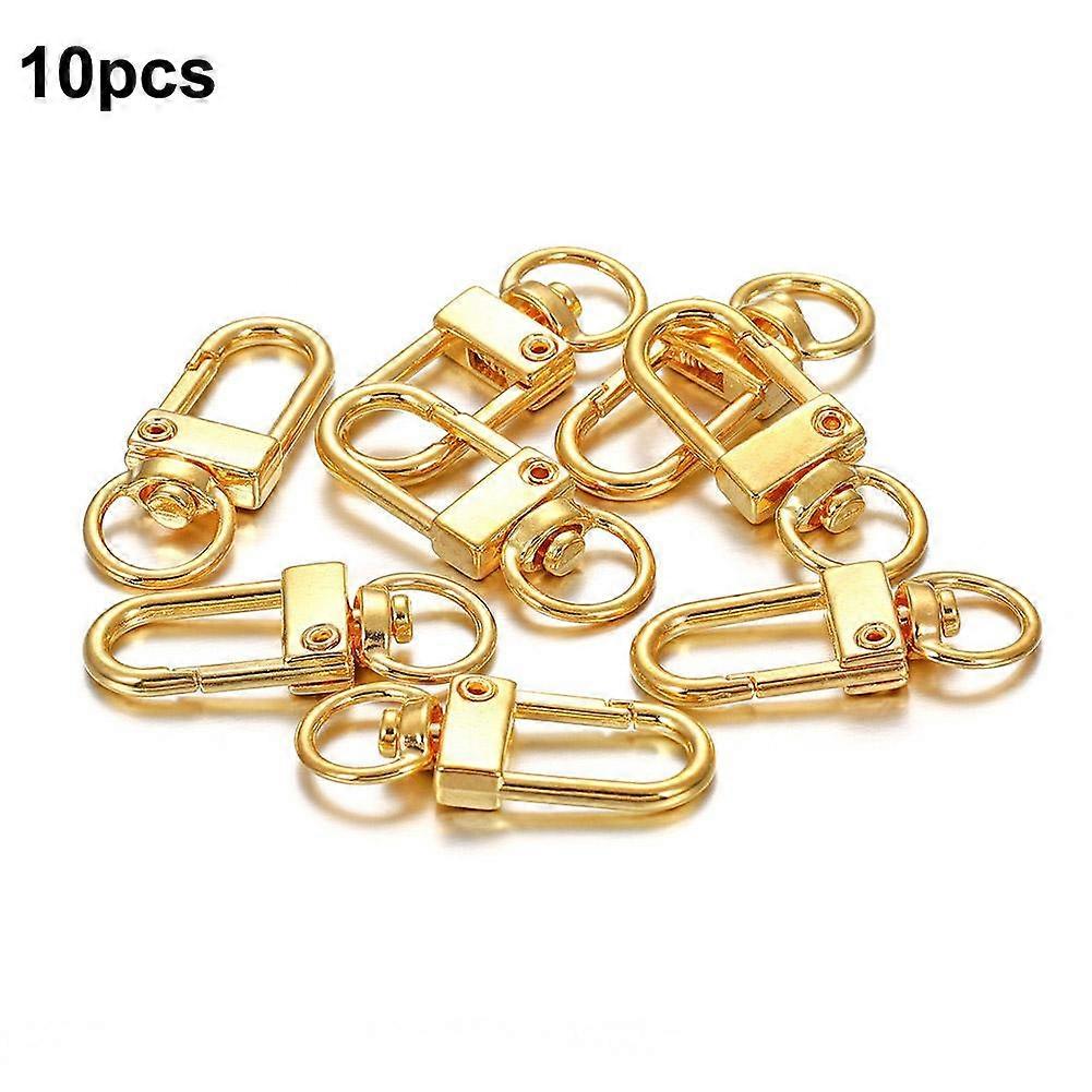 10pcs/lot Metal Universal Buckle Bag Buckle Multi Color Optional Key Buckle