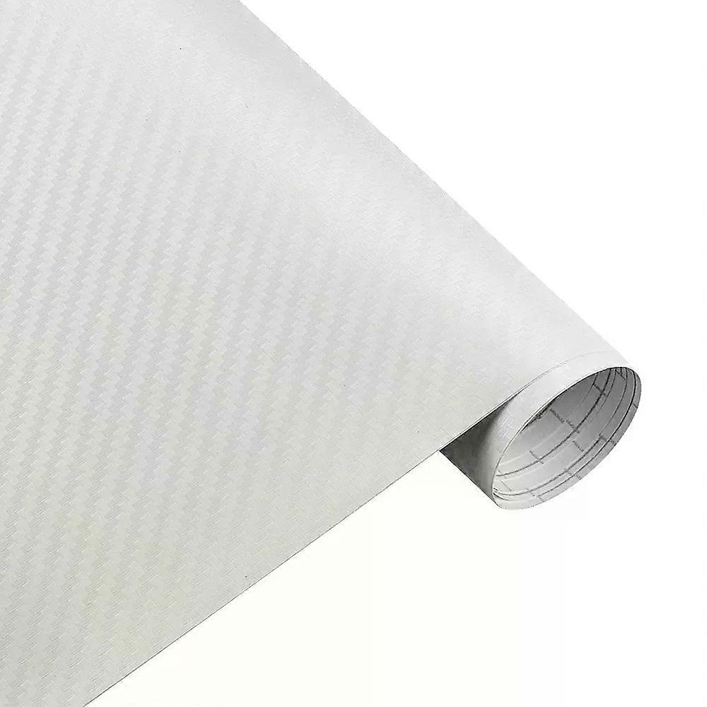 50 cm leveä 3D-hiilikuituinen vinyylikalvo 3M-autotarrat vedenpitävät tee-se-itse-auto-ajoneuvo-moottoripyörä-auton muotoilutarrat lisävarusteet