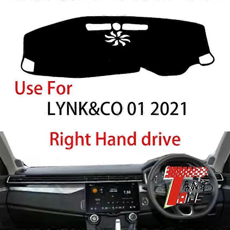 Apply TAIJS Factory Anti dirty New Arrival Polyester Fibre Car Dashboard Cover For LYNK&CO 01 2021 Right hand drive