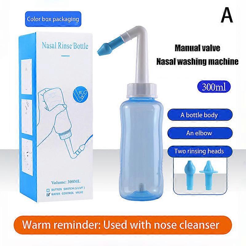 Portable Adult Baby Nose Cleaner Pot Squeeze Cleaning Mucus Nasal Aspirator Professional Syringe Nasal Irrigator Health Care