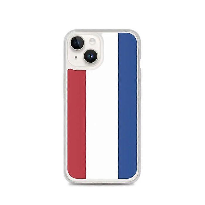 iPhone Case - Netherlands Flag - Vertical Model - Soft - Multicolored - Transparent TPU