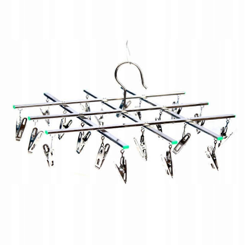 Round Sock Drying Rack 20 Pegs With Swivel Hooks