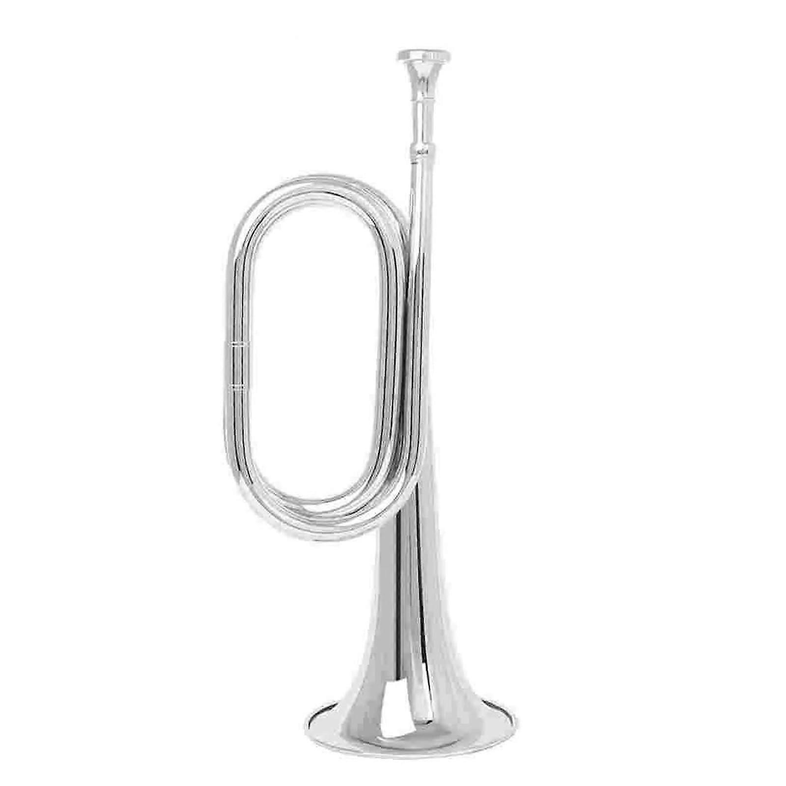 Trombe Strumento Tromba Tromba Tromba Rame Tromba Principiante per Orchestra Strumento a fiato Tromba (Colore: Argento)