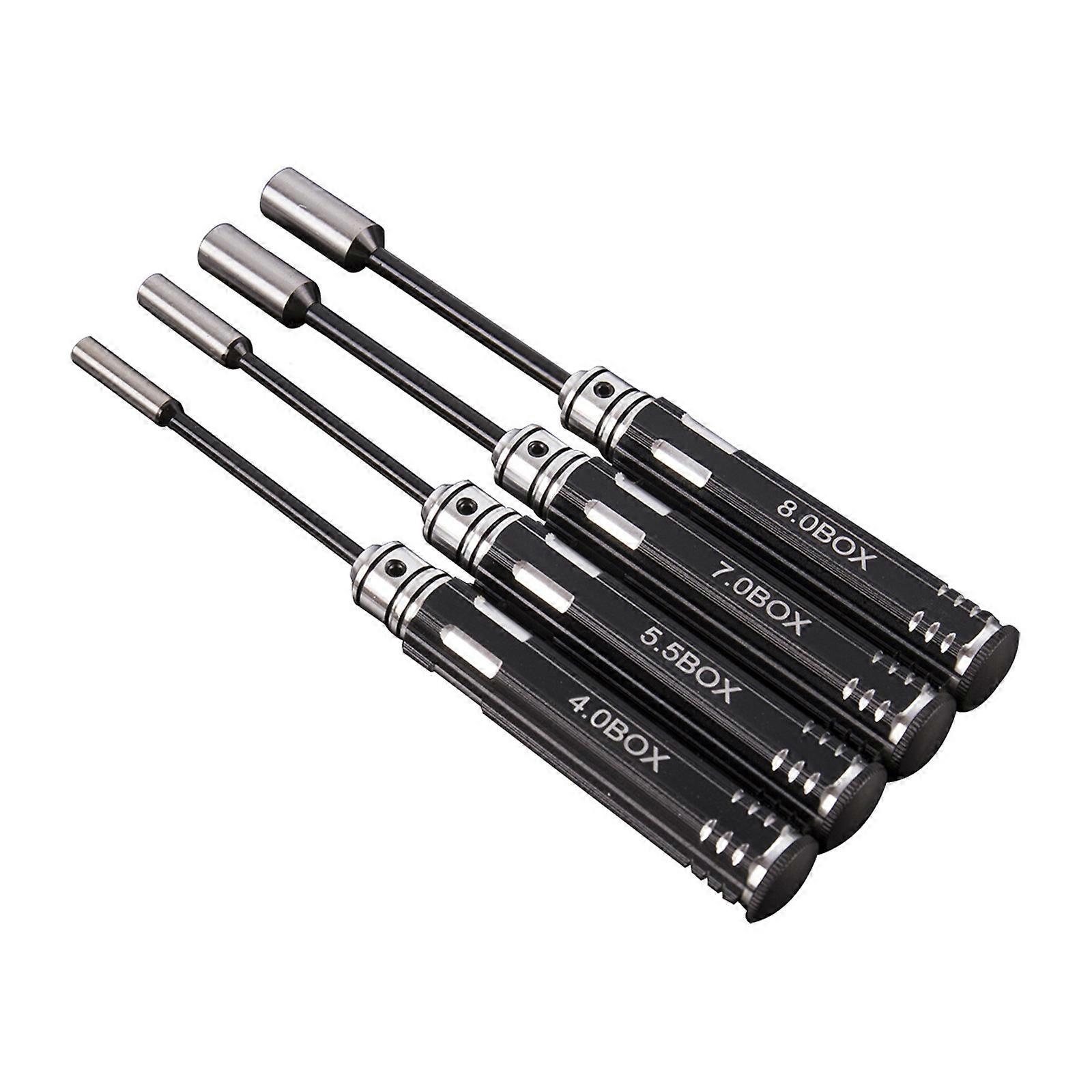 Carbon Steel Nut Driver Sockets Wrench Screwdriver Set for Repair and Assembly Needs