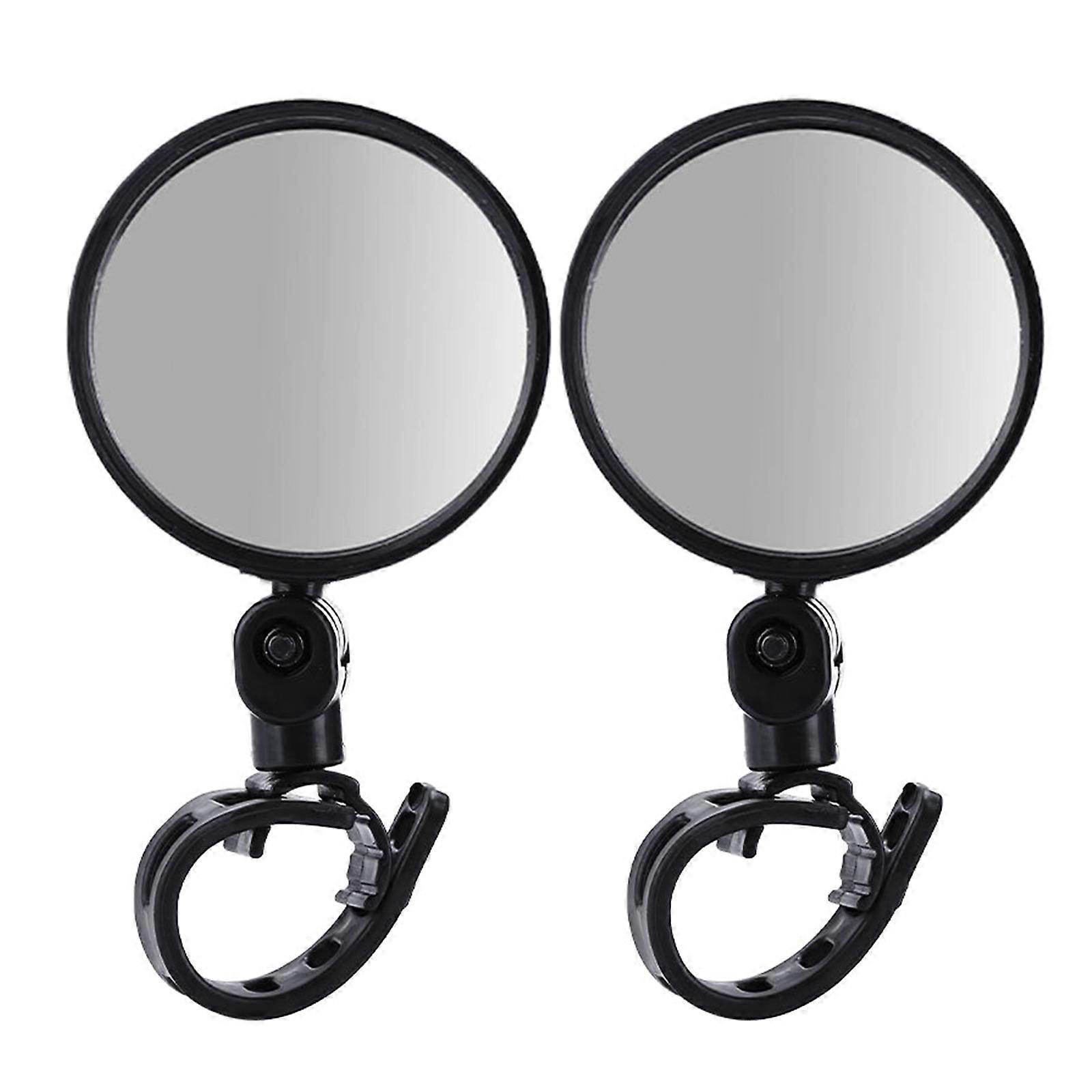 360 Degree Rotatable Bikes Rear View Glass Bikes Wide Scope Back Sight Cycling Bikes Part Safety Rear View Glass