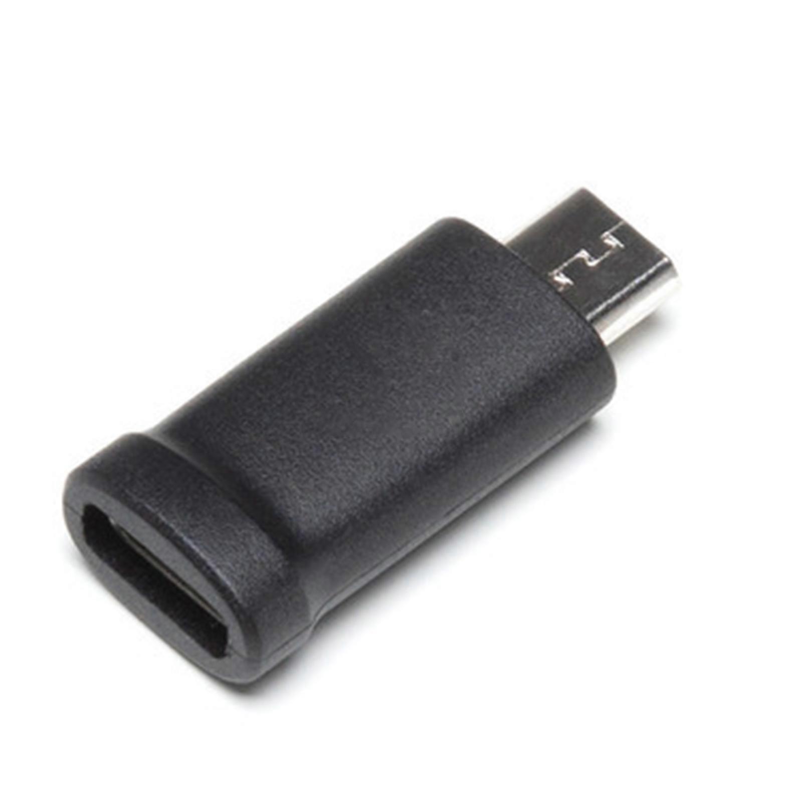 Universal Type-C to Micro USB Camera Cable Adapter Converter Compatible for XH1 XT2 Series Camera Black