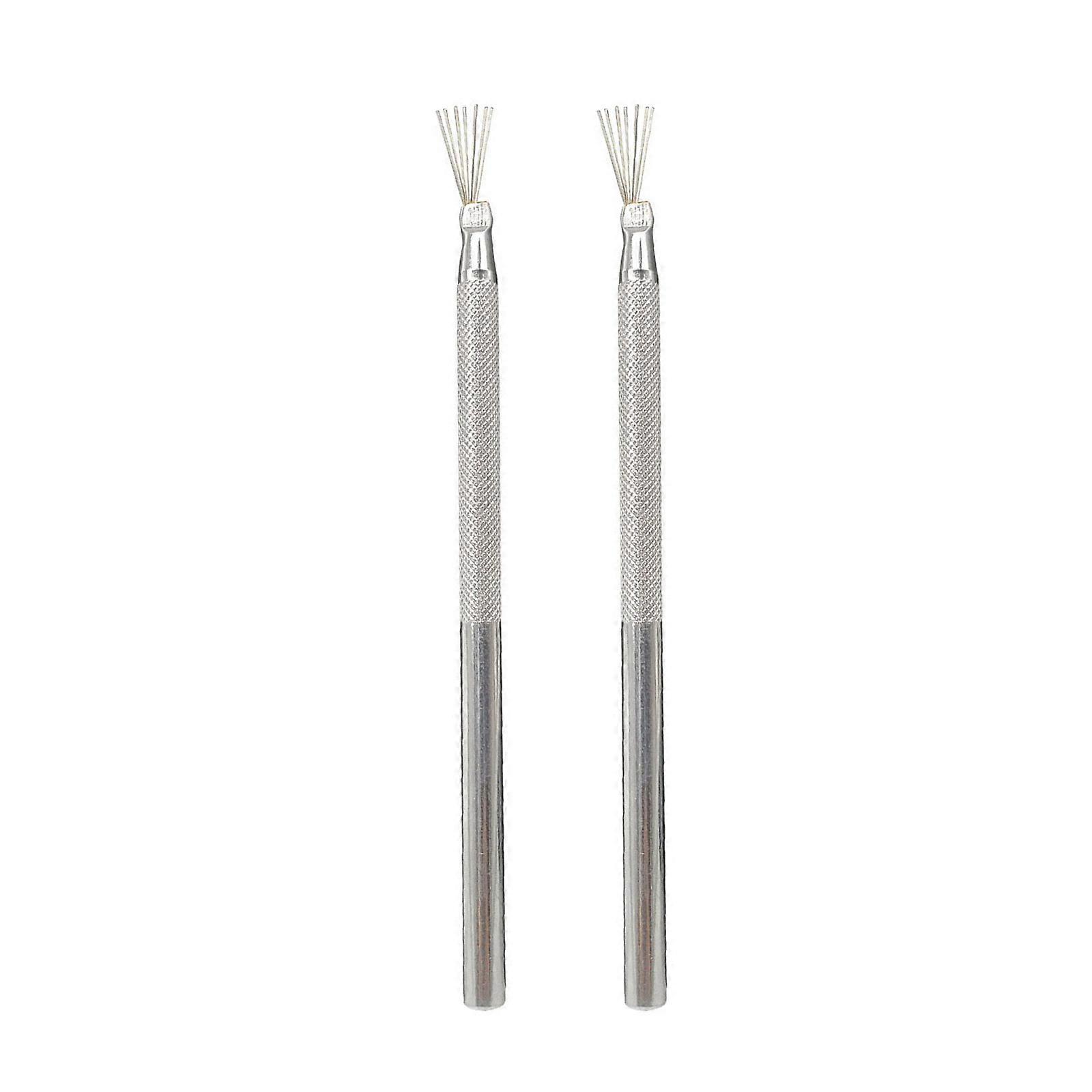 Clay Needle Tools Fine-Textured Handle Multiple Bristles Quality Needle Tool Feather Wire Texture Ceramics Tools