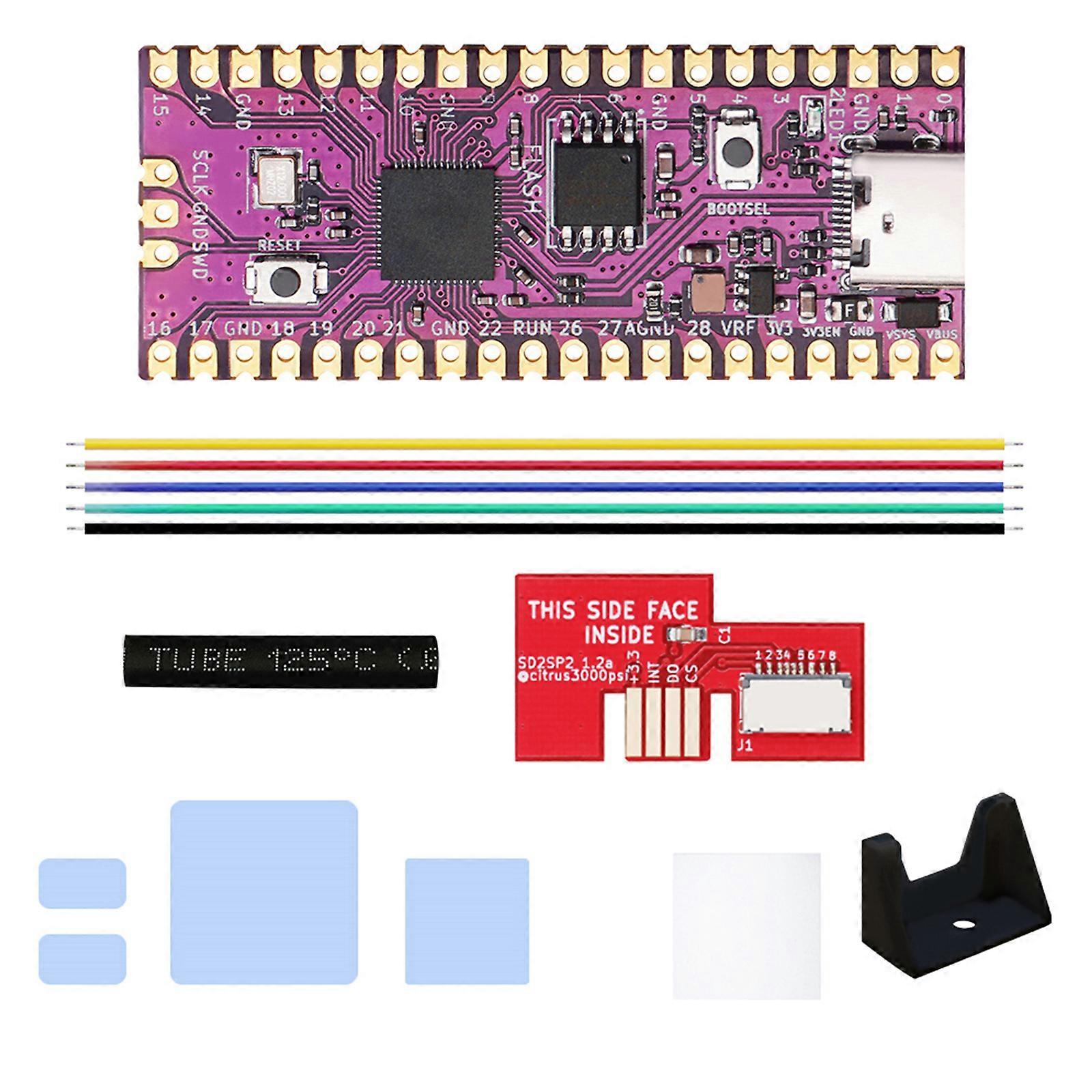 Picoboot Pi Pico Board Replacement Modchip SD2SP2 Adapter GC2SD with Flexible Digital Interface Modules