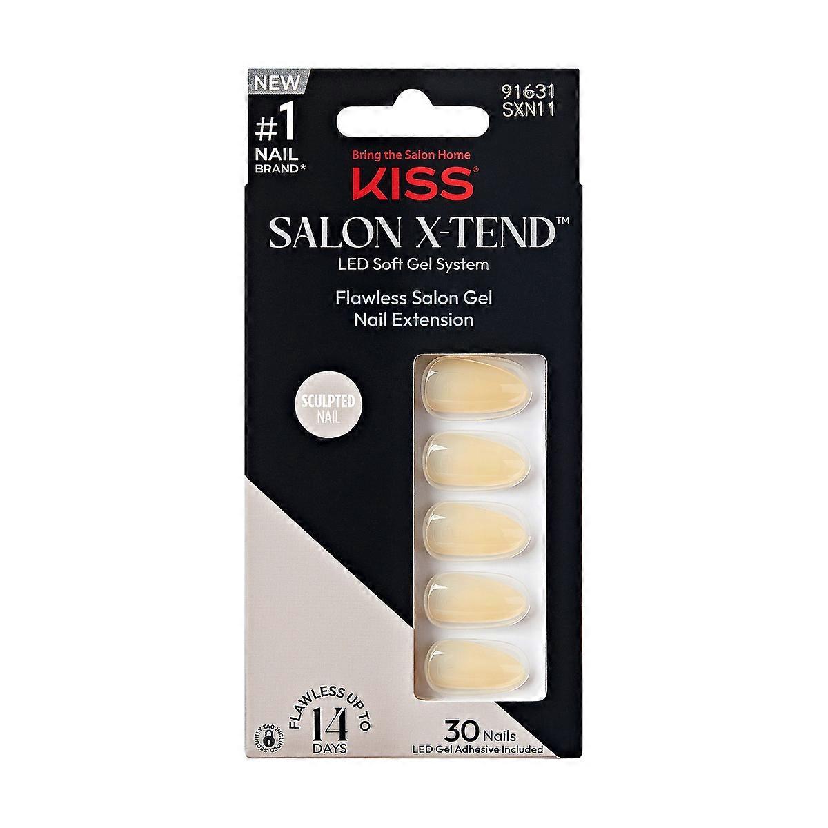 Kiss Products Salon X-tend Fake Nails - Me Like U - 34ct