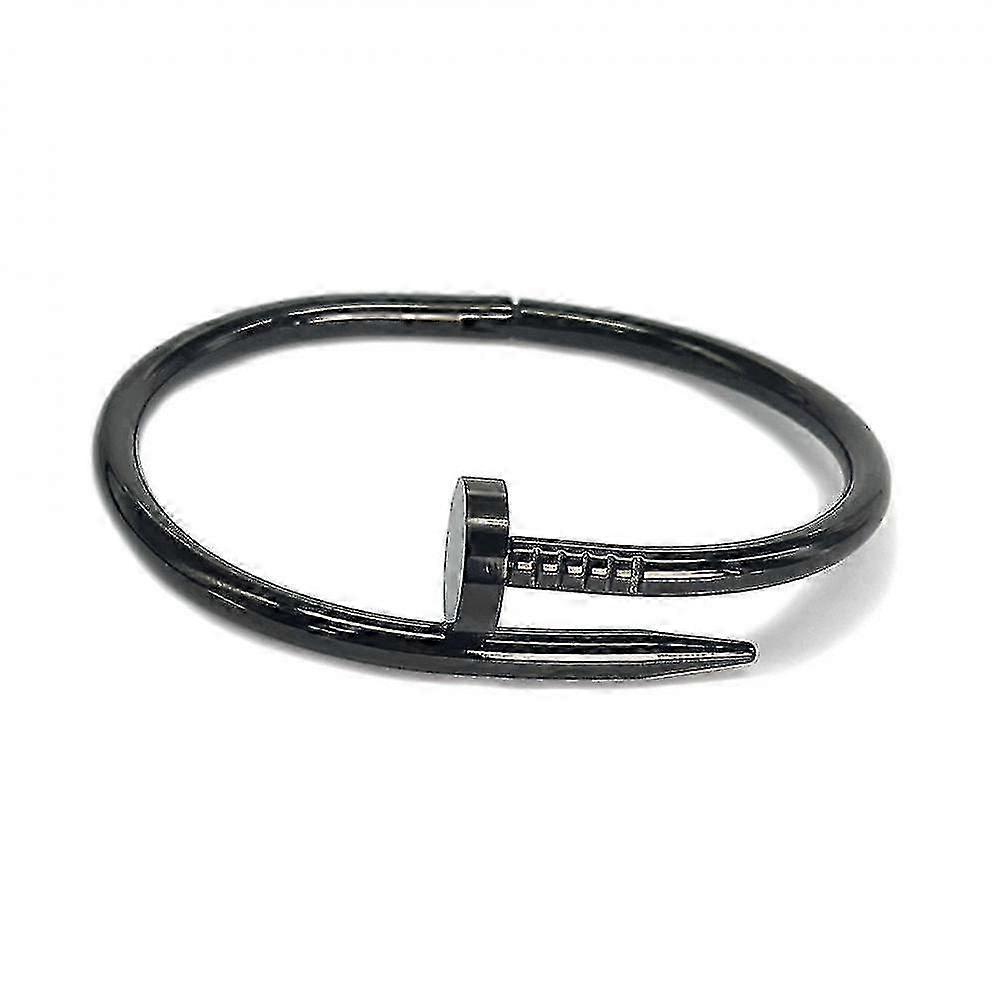 Edelstahl modisches Nagelkopf ArmbandGlatter Oberflche Design