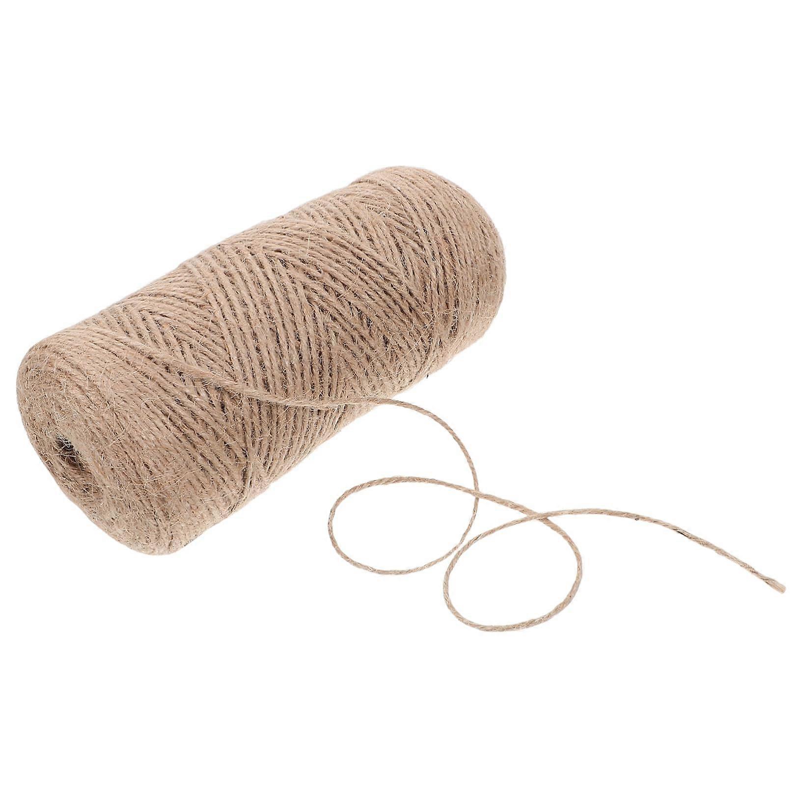 1Rolle Jute Cord Robust Craft Cord from Natural Jute for Decoration Gardening Gift Wrapping DIY Projects for Creative Crafters