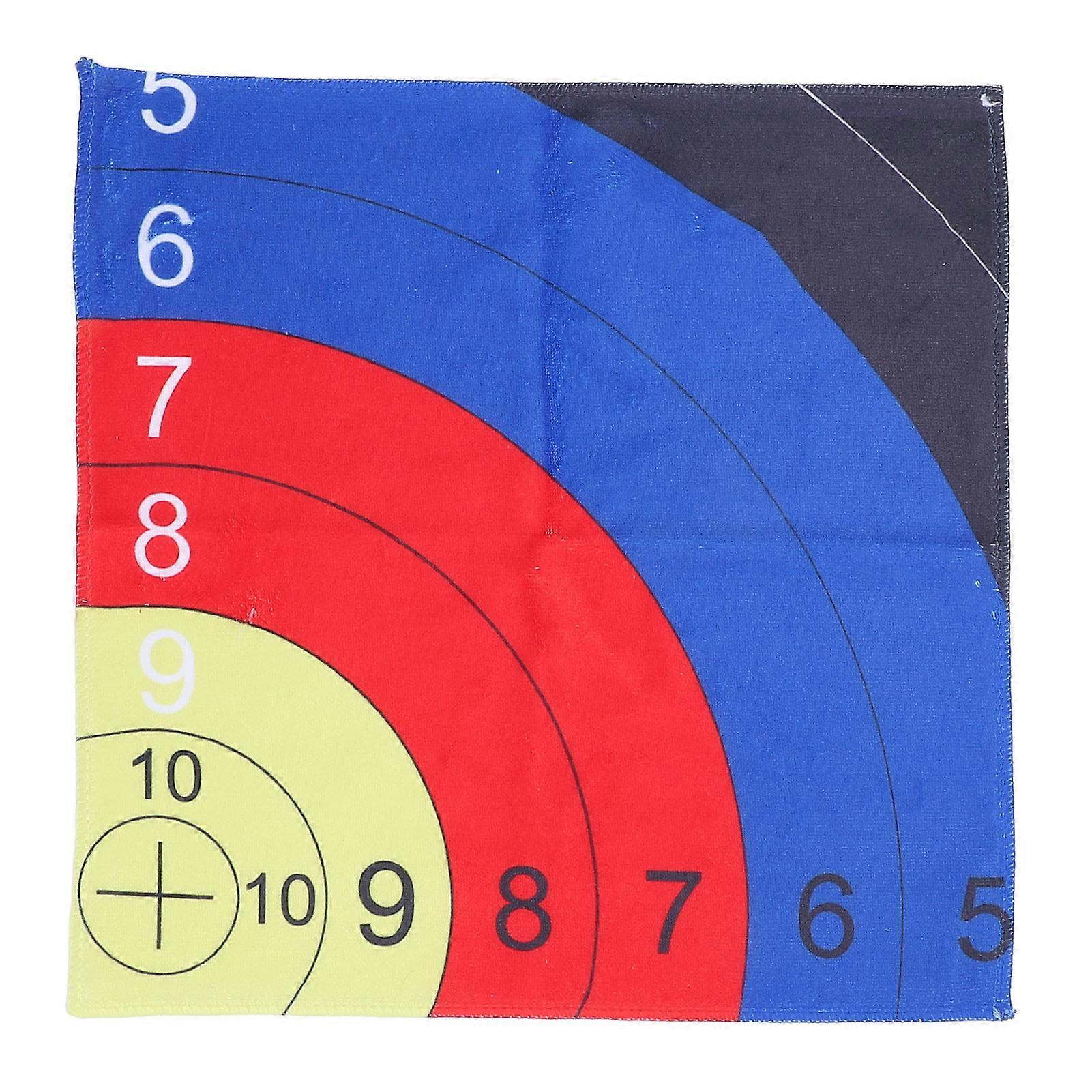 Archery Target Pattern Highly Absorbent Microfiber Square Bath Towel for Bathroom Beach Travel