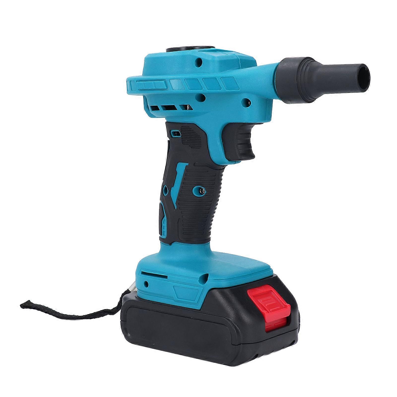 Cordless Dust Blower Multifunctional High Efficiency Rechargeable Mini Electric Leaf Cleaner EU Plug 