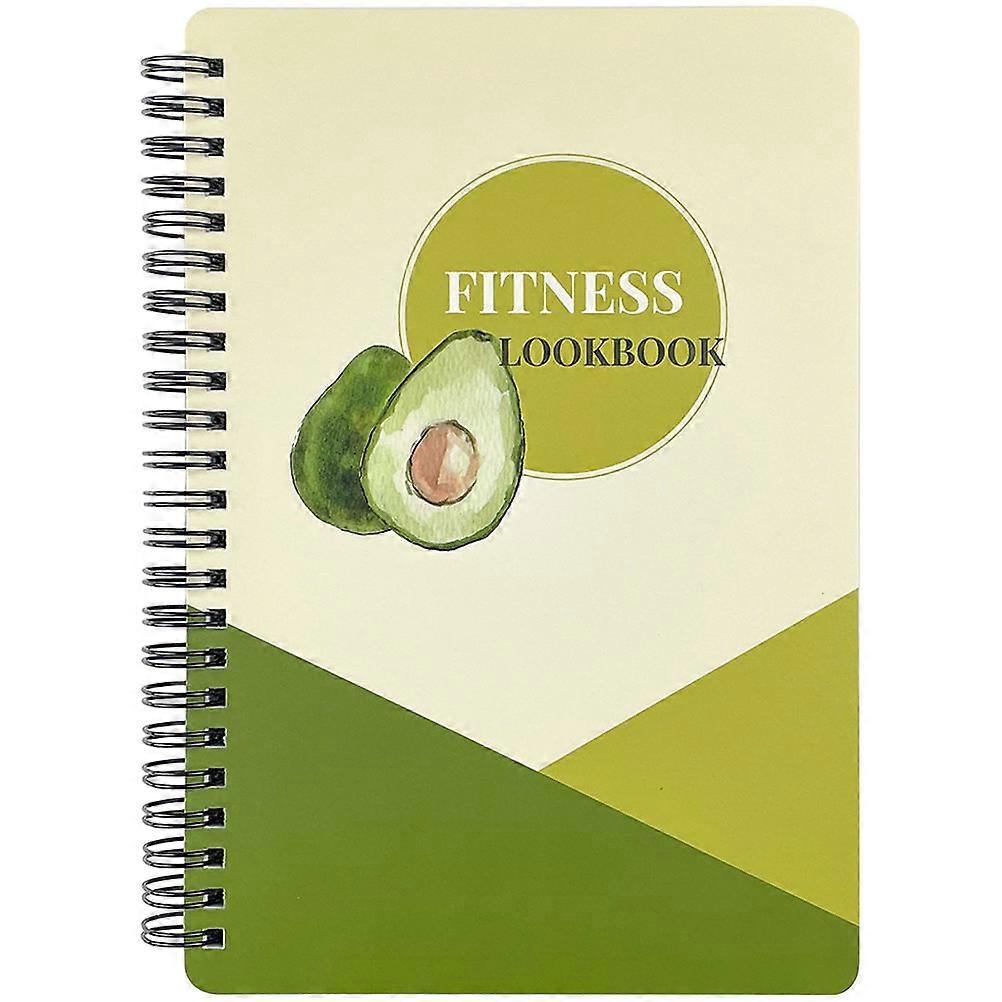 Fitness Planner Notebook with Coil Binding for Tracking Workouts and Health Goals
