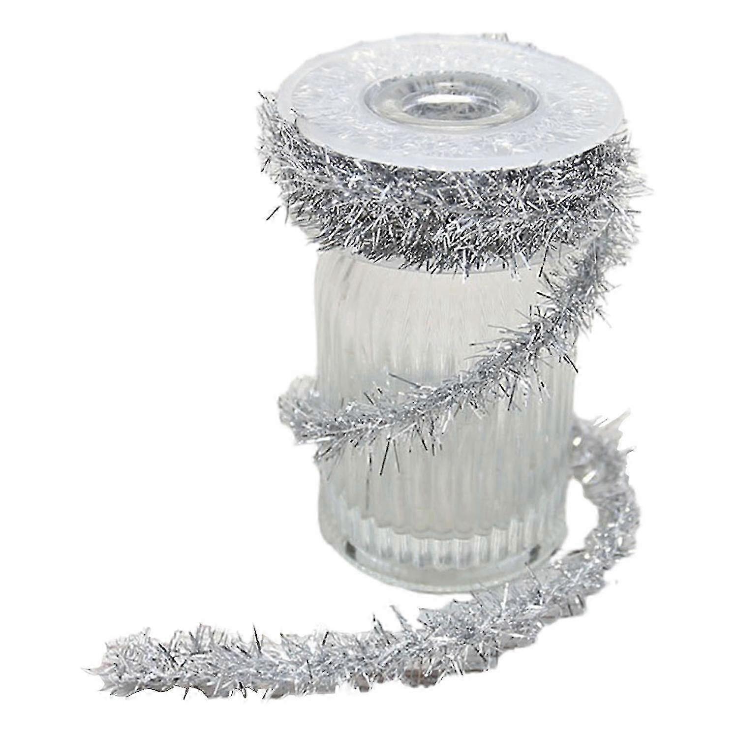 ハロウィーンのクリスマスの装飾のための曲げ可能なカラーバーワイヤーガーランド - シルバー