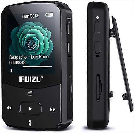 X52 Wireless Bluetooth mp3 mp4 Music Player-Black + 64G Memory Card
