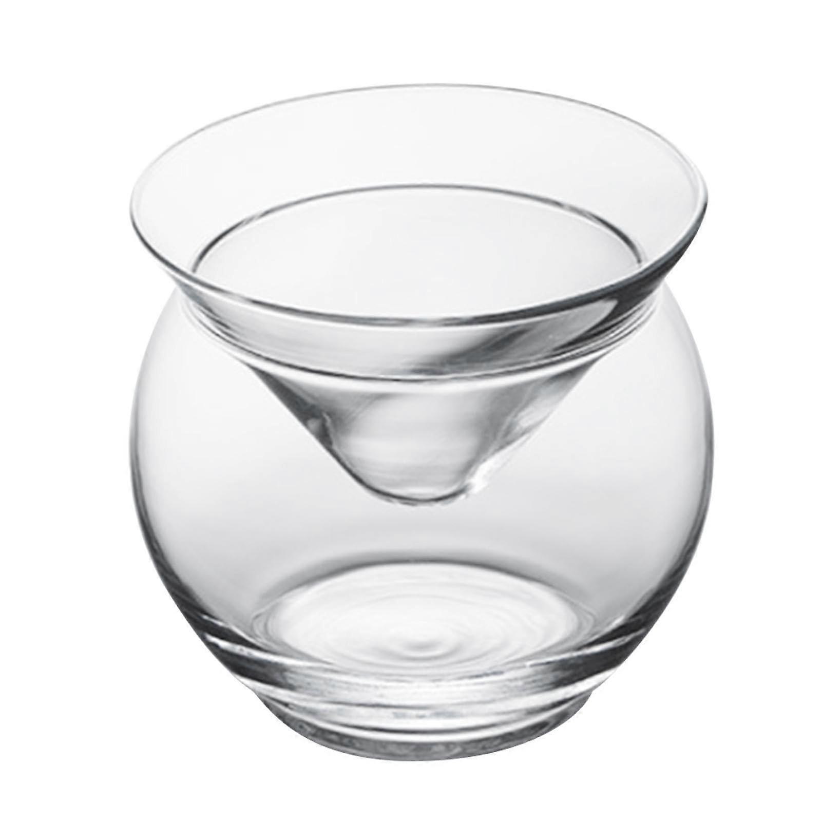 Cocktail Glasses – 210ml Clear Glass Drinkware, Unique Wine Glasses for Cocktails and Beverages