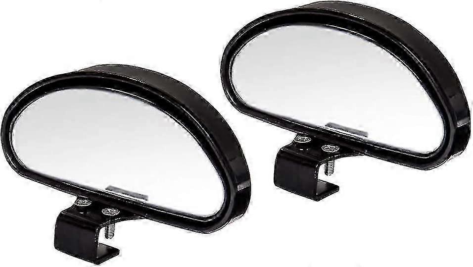 Adjustable Angle Blind Spot Mirror Convex Driving Mirror (2pcs)