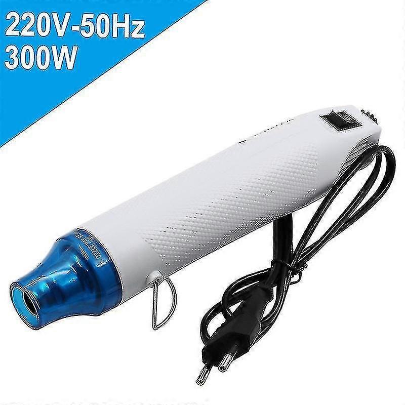 Portable 300W Handheld Heat Gun for Epoxy Resin Crafts, Embossing Tools with Adjustable Temperature