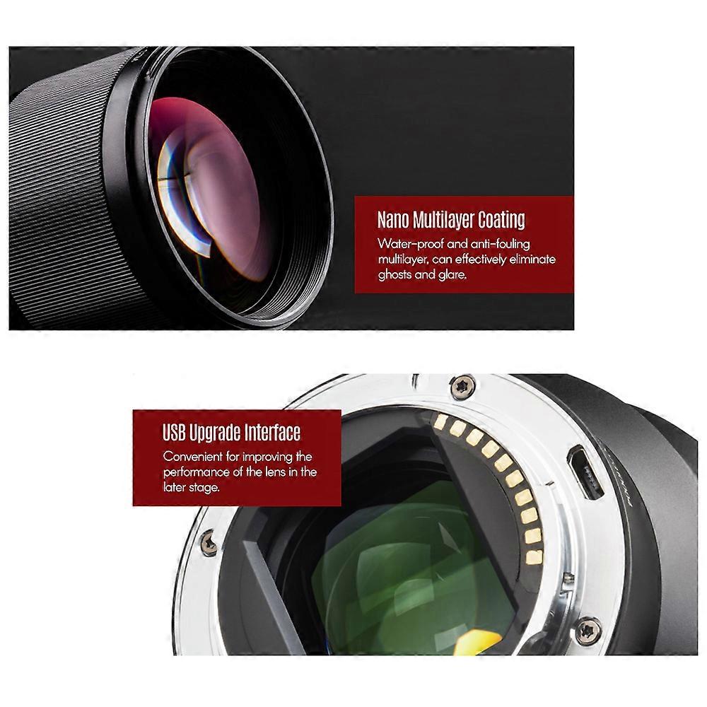 AF 85mm f/1.8 II Full-Frame E-Mount Lens with Lens Hood 484g