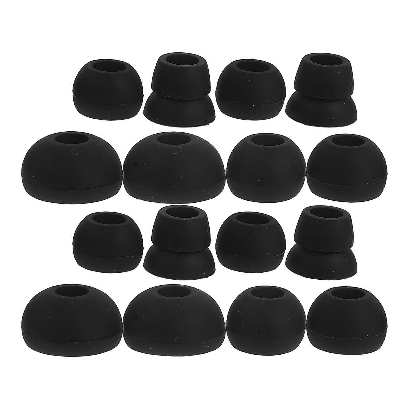32pcs Soft Silicone Ear Tips Covers for Noise Reduction   Comfortable Replacement Earbuds for Sports, Travel, and Daily Use, Skin Friendly & Easy to