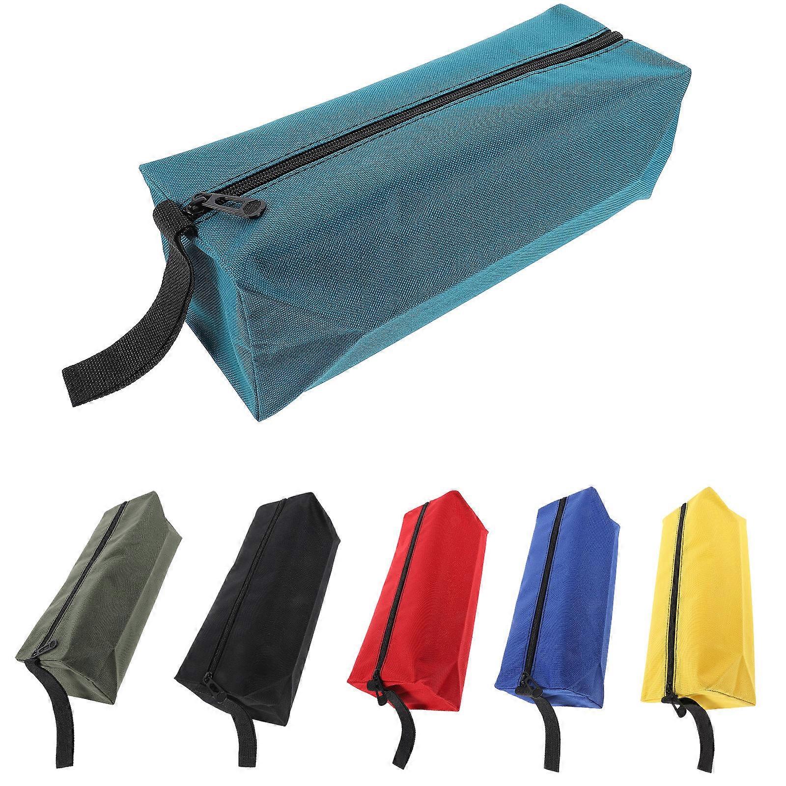 Tools Pouch Tool Bags Storage Organizer Portable Waterproof 6Pcs Assorted Color 30.00X10.00X10.00cm Zipper Closure