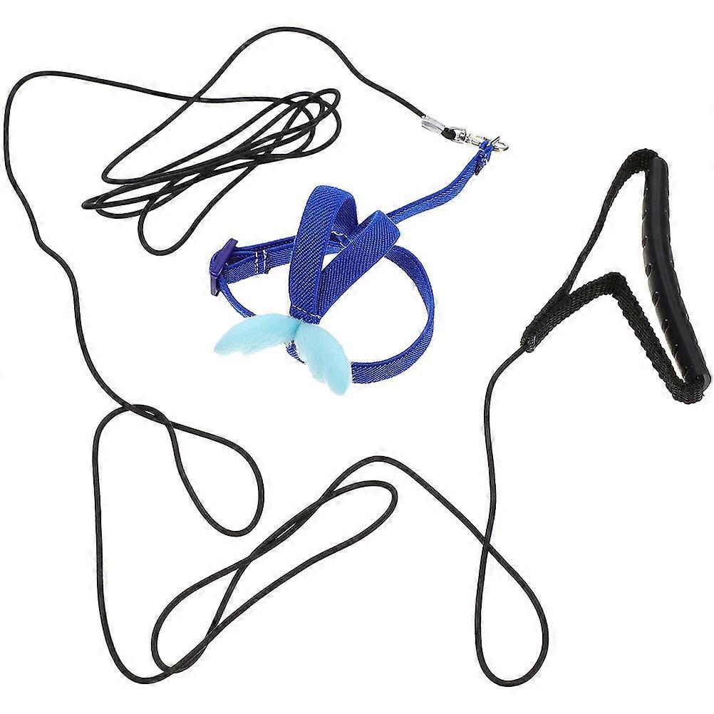 Elastic Parrot Leash Training Rope For Parrot 200X10X1.5CM 1Set