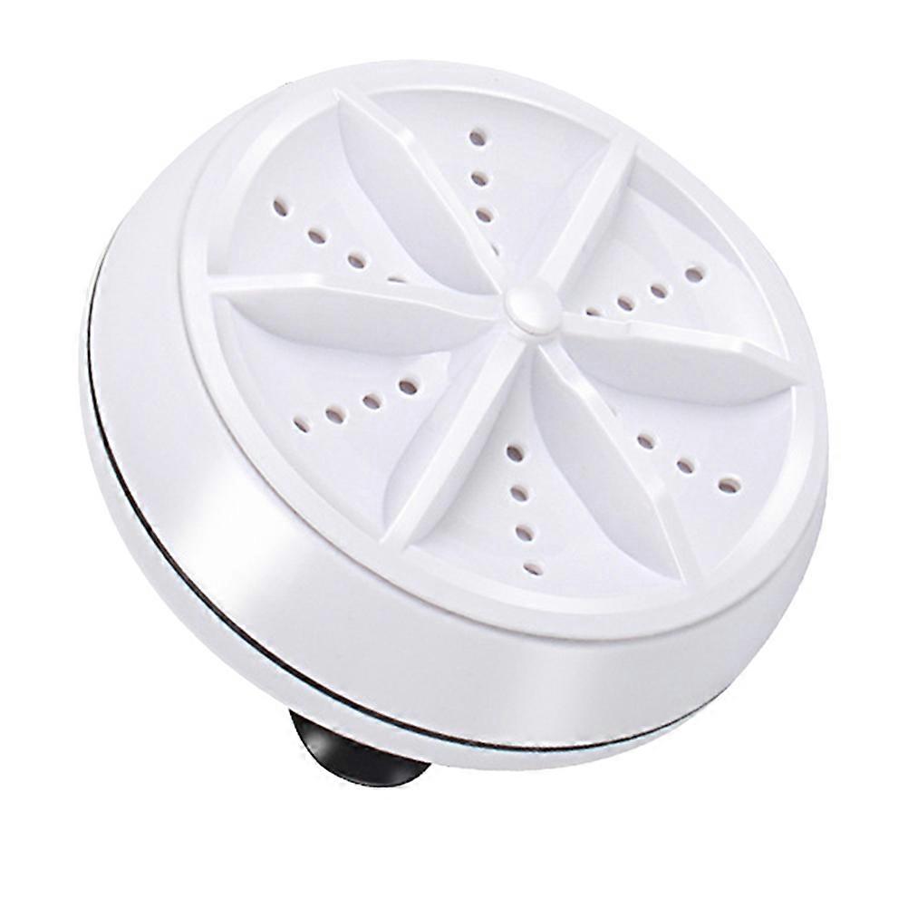 Portable Washer Mini Laundry Machine Compact Design for Apartment Use Ultrasonic Cleaning ABS Material 1Set
