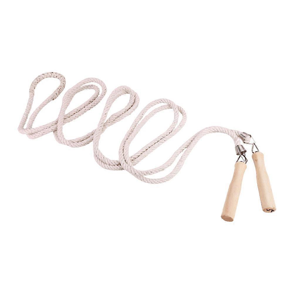 Jump Ropes Fitness Accessory Portable 300x1cm White Linen 1Pack