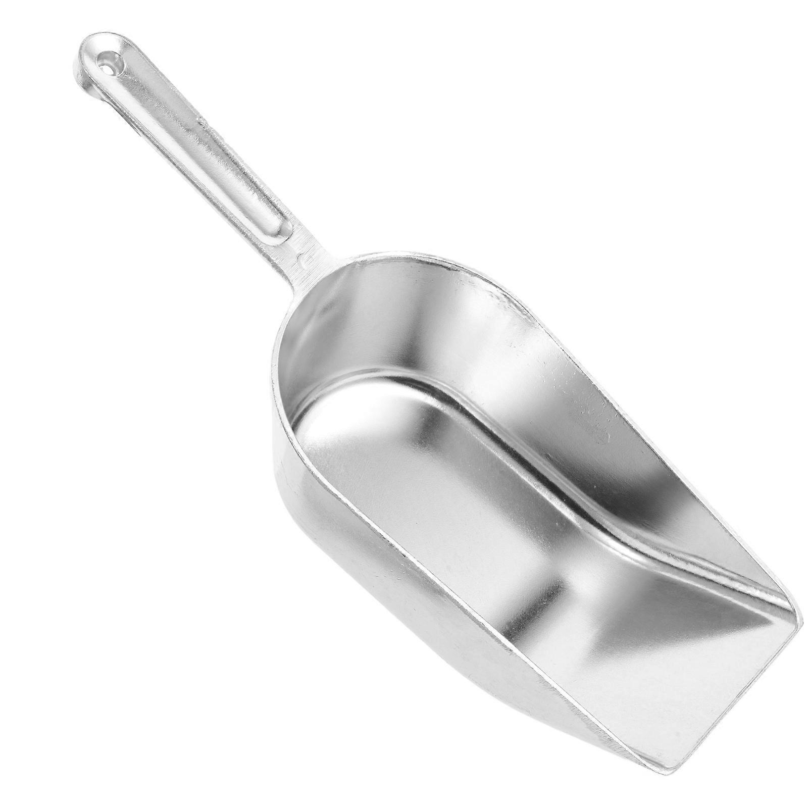 Aluminium Alloy Food Scoop for Ice, Flour, Candy, Nuts, and Beans with Comfortable Grip and Deep Bowl Design – Ideal for Home Kitchen Use