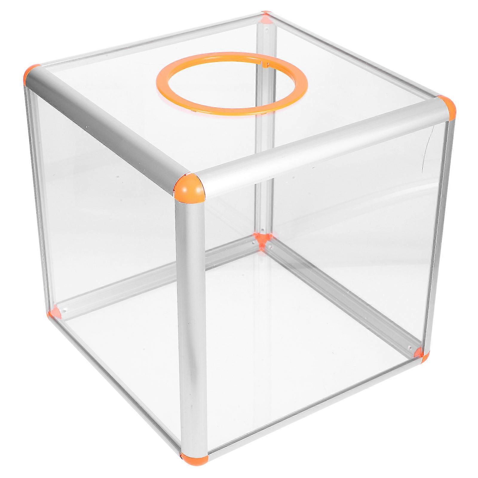 Raffle Box Box For Party Game Night Storage Square Acrylic 29cm x 29cm x 29cm 1Set
