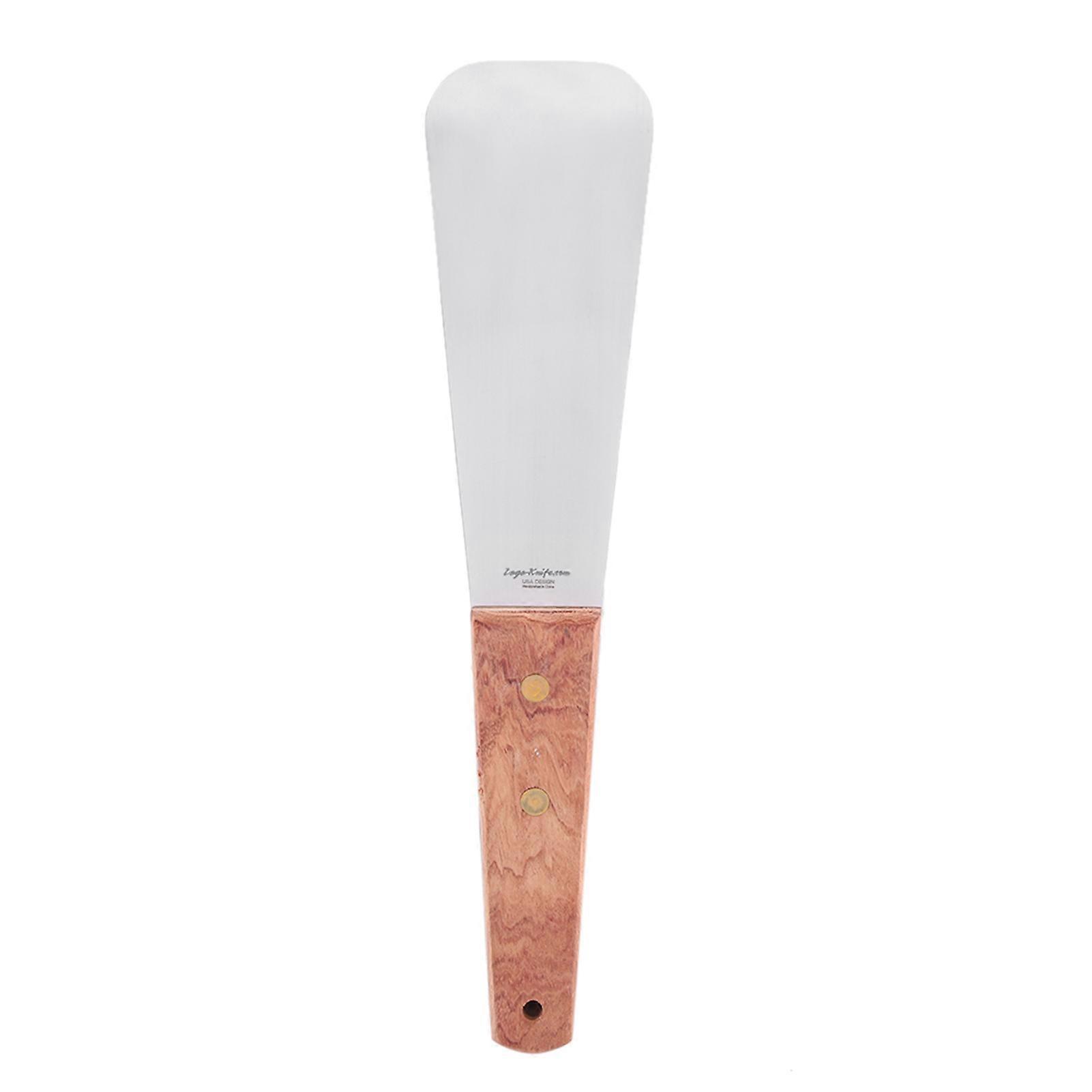 Stainless Steel Ice Cream Scoop with Wooden Handle Dessert Scoop Butter Cutter Kitchen Utensil
