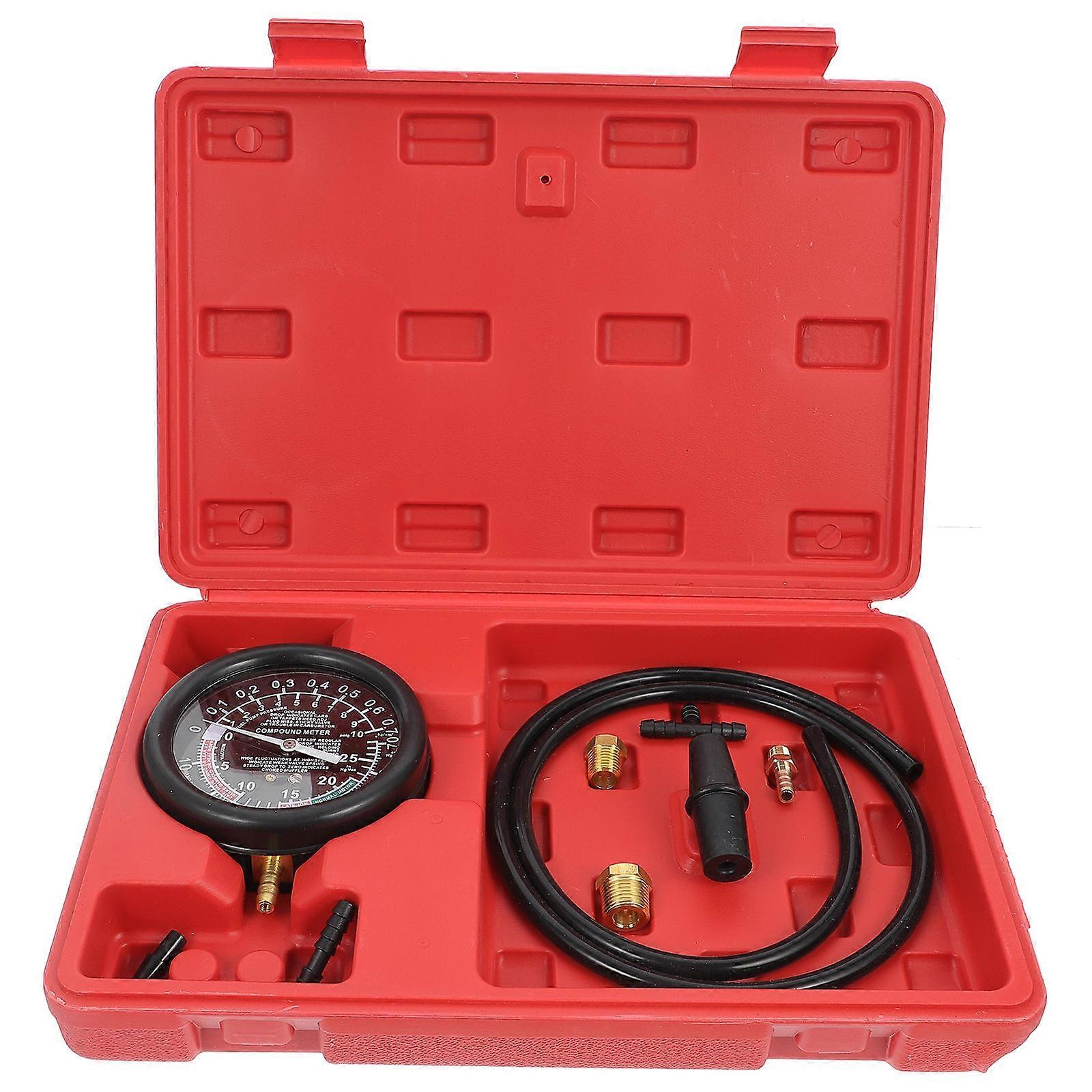 Automotive Vacuum Testing Gauge Set – High Precision Tool for Accurate Valve Readings in Gasoline Engine Diagnostics and Repairs