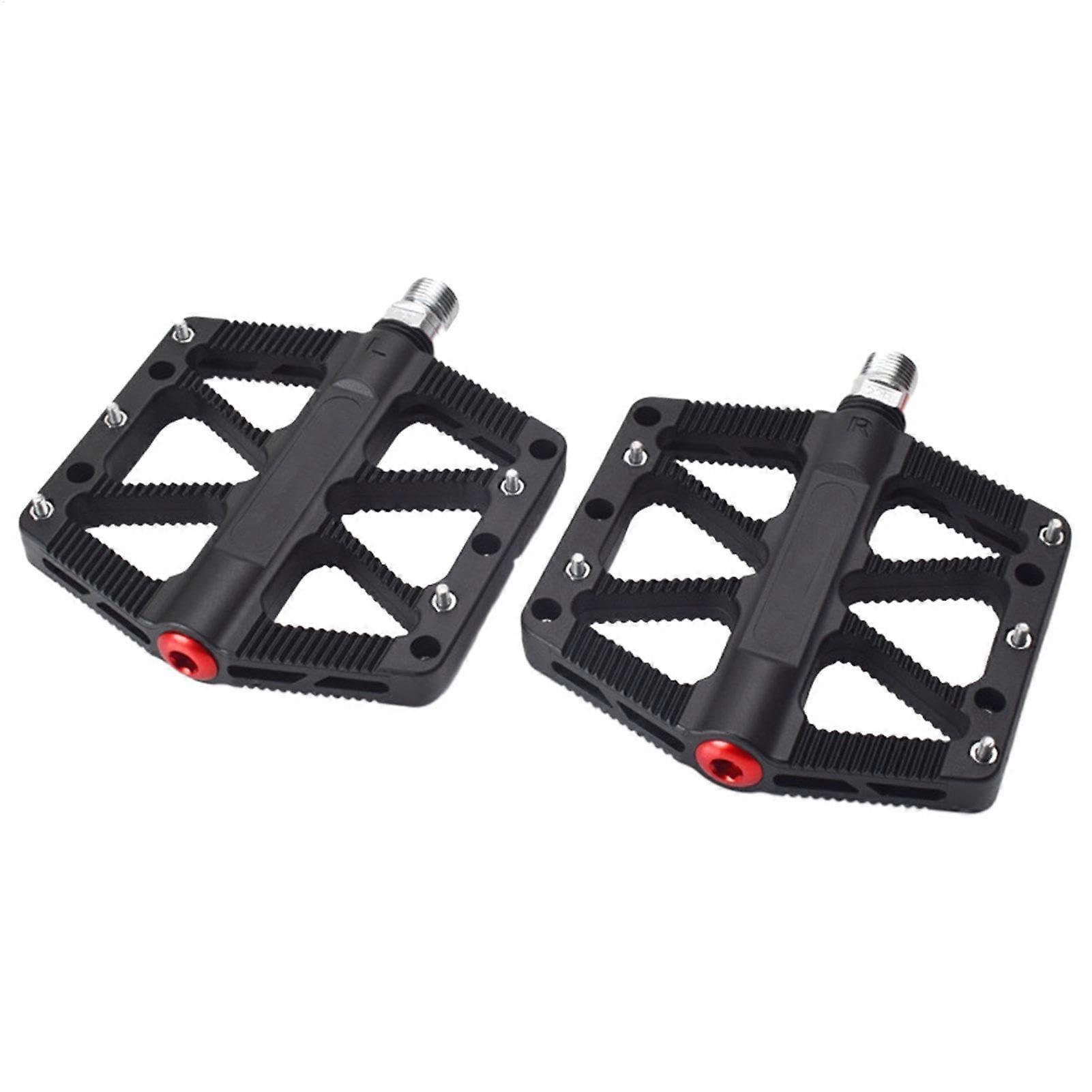 Mountain bike pedals, road bike pedals, lightweight, shockabsorbing, nonslip