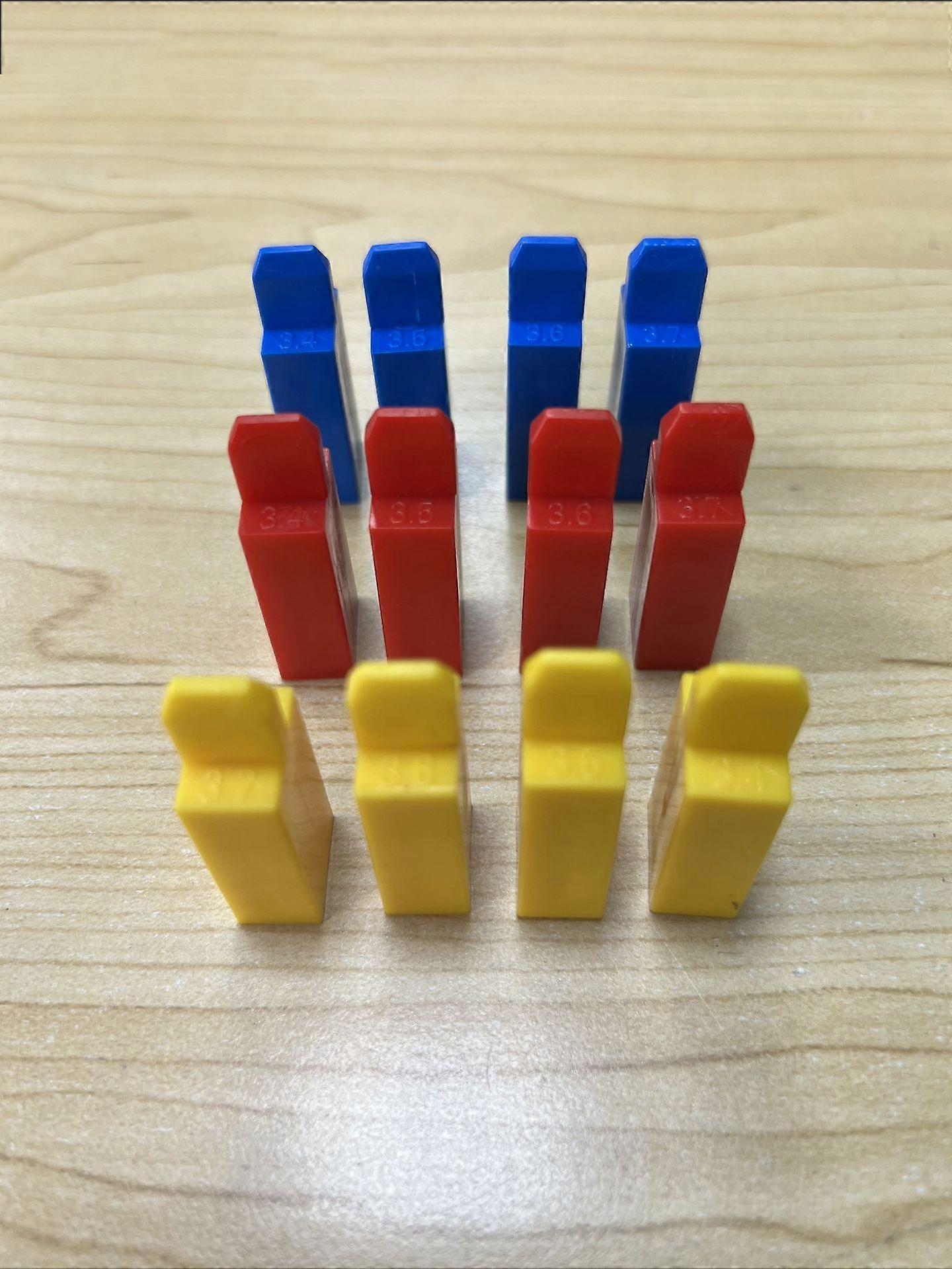 4pcs Professional Piano Tuning Tools Key Hole Plugs for 3.4-3.7mm Tuning and Repair for Daily Maintenance and Emergency Fixes