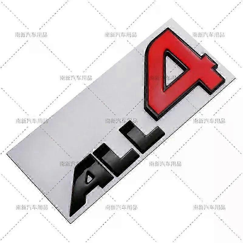 3d Metal Car Styling All4 Letters Door Sticker Suitable For Mini R60 R61 F60 F54 R56 R57 Cooper S Countryman