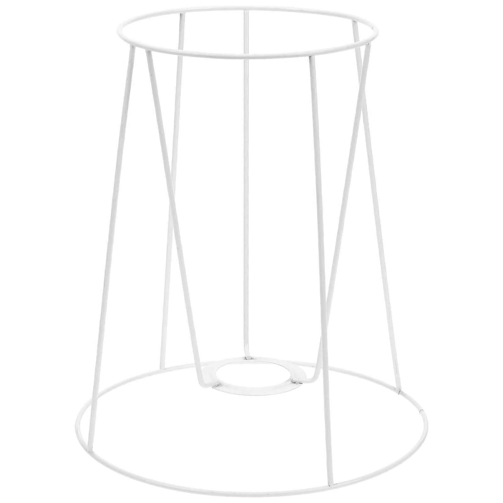 Metal Table Lamp Shade Frame Bracket for Home, Office, Cafe – Easy Installation, Stable Design for