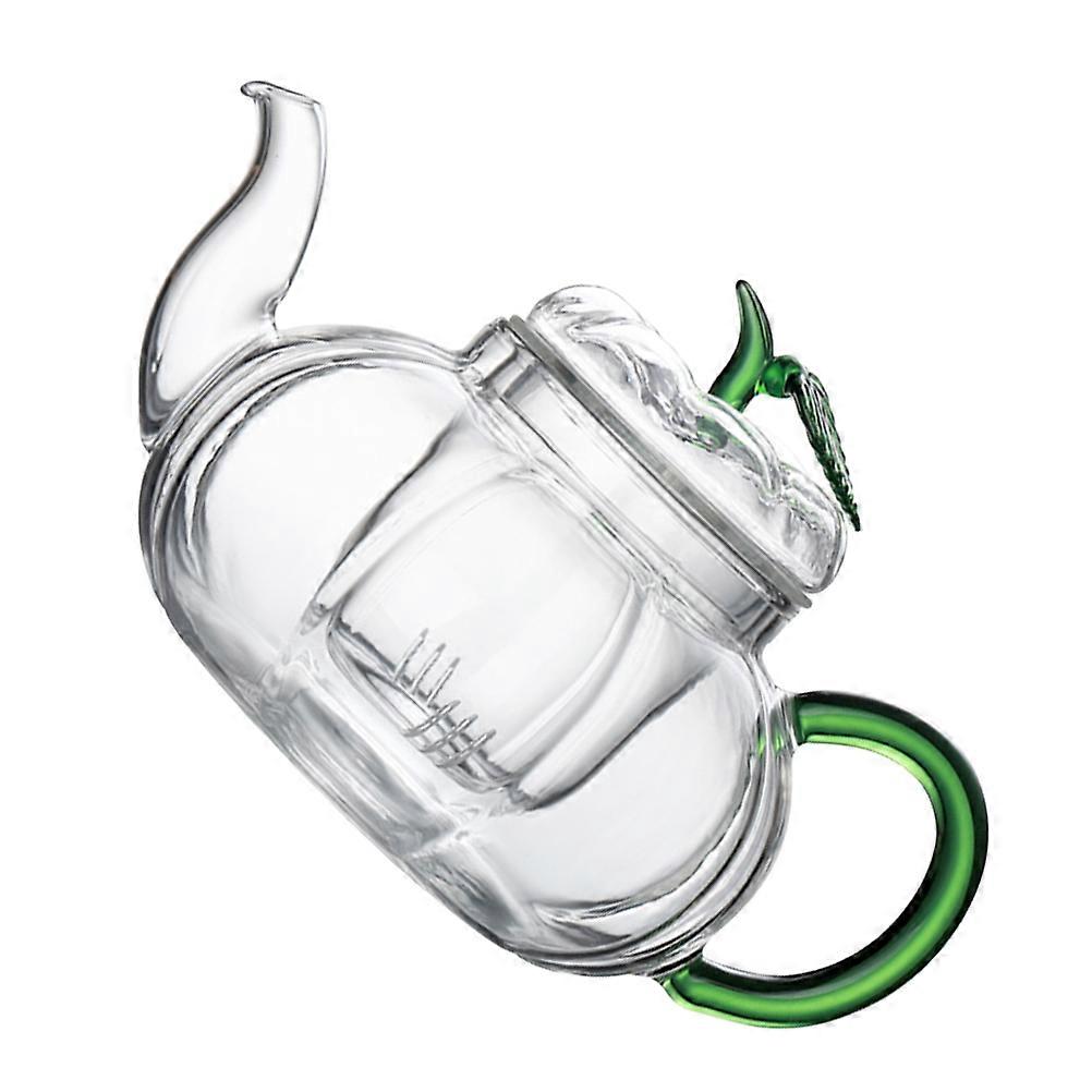 Premium Heat Resistant Glass Tea Kettle – Stylish Kung Fu Design for Home, Office, and Social Gatherings