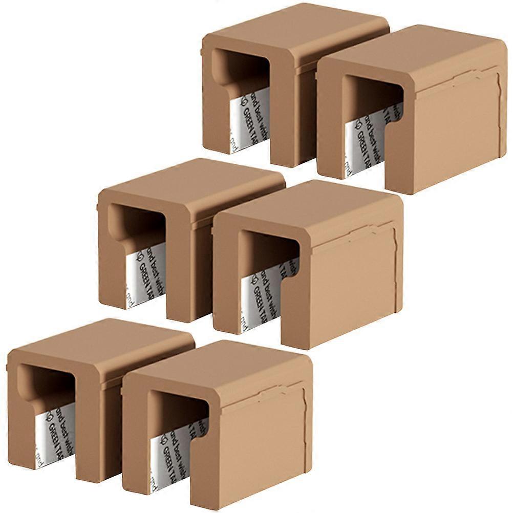 6pcs Corner Protectors for Safety – Durable, Easy to Install Guards for Furniture Handles and Shaped Edges, Suitable for Cabinets and Wardrobes