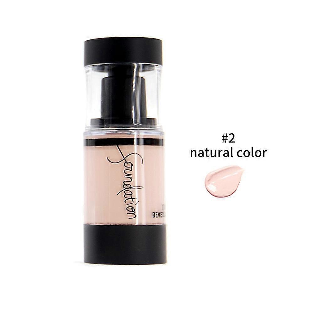38ml Waterproof Moisturizing Smooth Makeup Base Face Liquid Concealer Foundation 2#