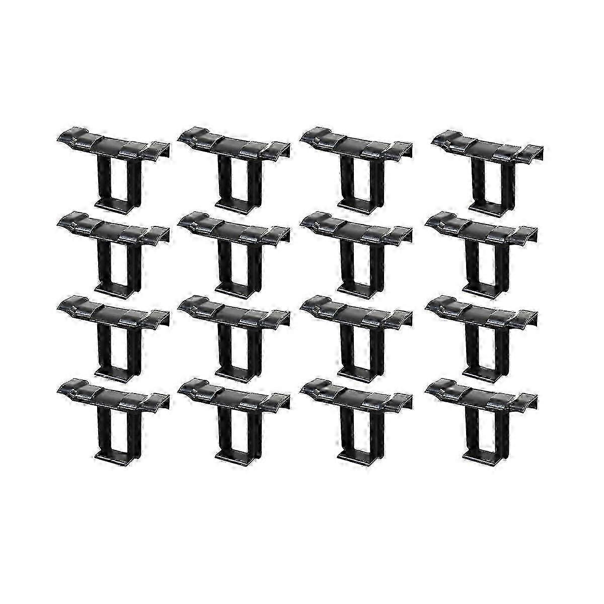 16pc 35mm solpanel vatten dränering klipp, PV moduler klämmor dränering solcellspanel vatten avlopp cl-bra