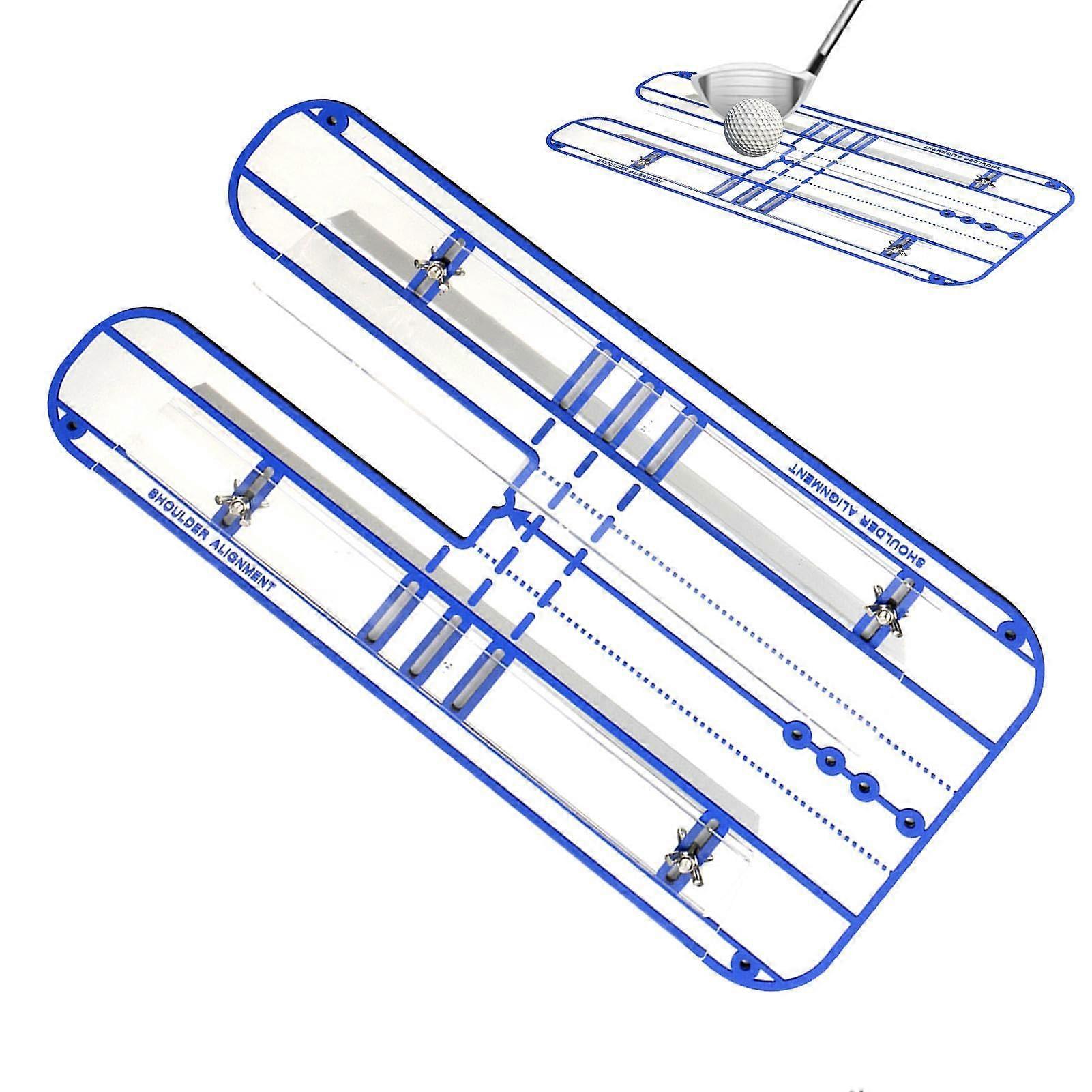 Golf Putting Mirror Alignment Training Aid - Portable Alignment Mirror with Putting Cup for Improved Swing and Accuracy