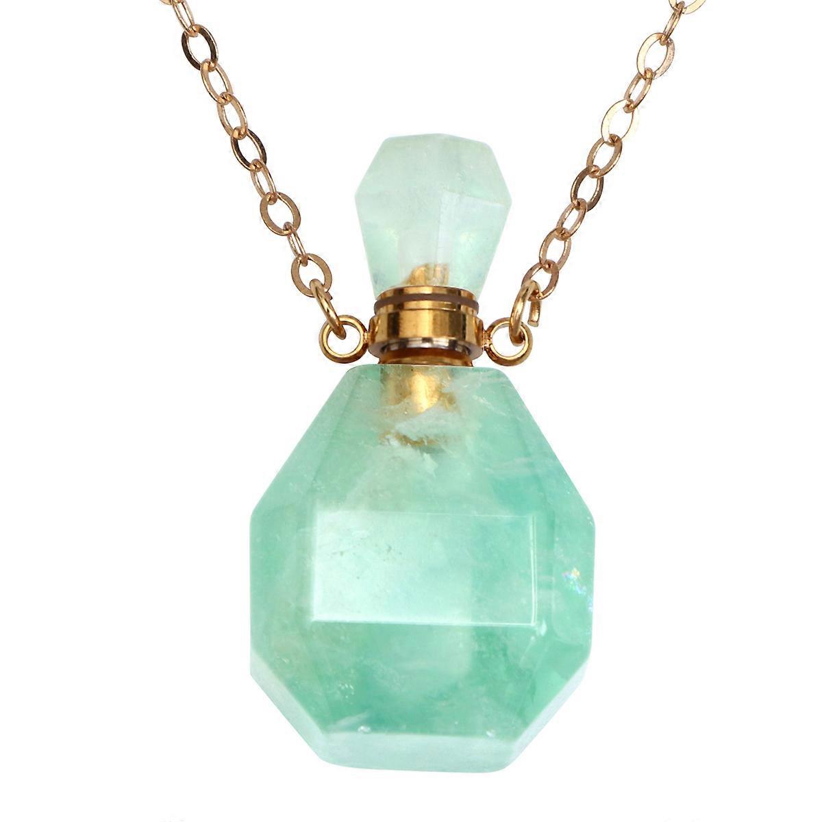 Bijuterii cu ulei esențial Sticla de cuarț Colier Pandantiv Farmece pentru femei Atractiv Practic 1Set