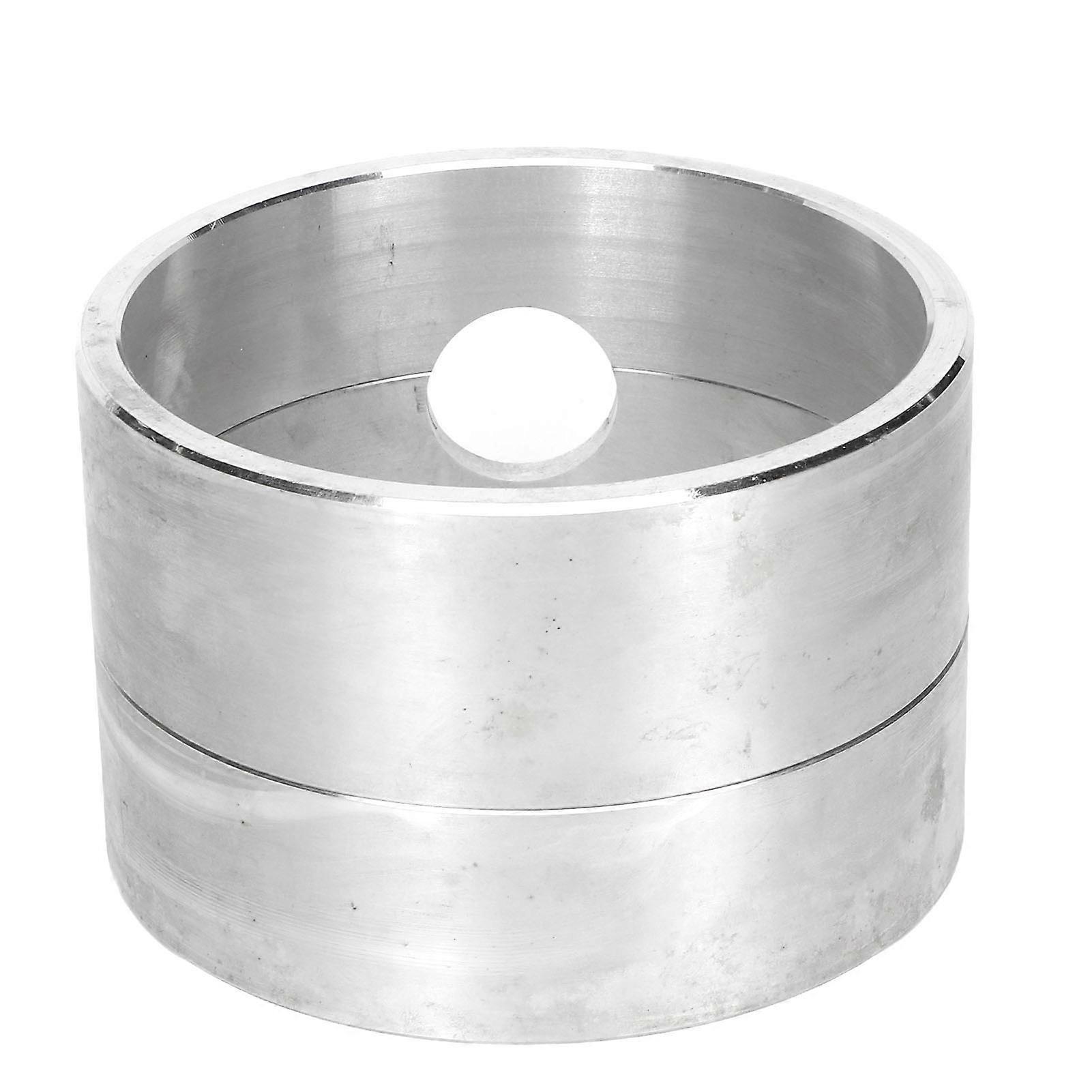 صب الرمل العفن مربع سبائك الألومنيوم أسطواني صب العفن لحلقة المجوهرات المعدنية DIY 